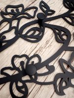 Wieszak ścienny metalowy Wiśnia WIE155 40 cm - obrazek 2