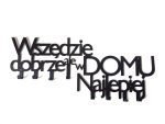 Wieszak metalowy Wszędzie dobrze WIE181 60 cm