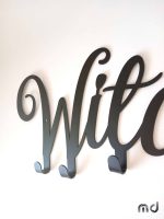 Wieszak metalowy na ubrania Witaj w domu 60 cm - obrazek 3