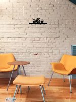 Krótki wieszak do przedpokoju Sowy 40 cm - obrazek 2