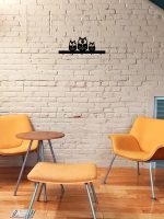 Wieszak do przedpokoju Sowy 50 cm - obrazek 2