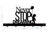 Wieszak ścienny Never stop dreaming 50 cm - obrazek 3