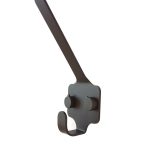 Wieszak metalowy prosty 5cm