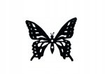 Wieszak metalowy ścienny Motyl