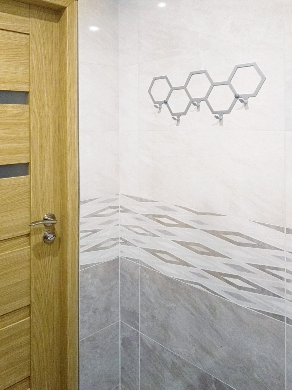 Wieszak kuchenny Heksagon 50 cm - obrazek 3