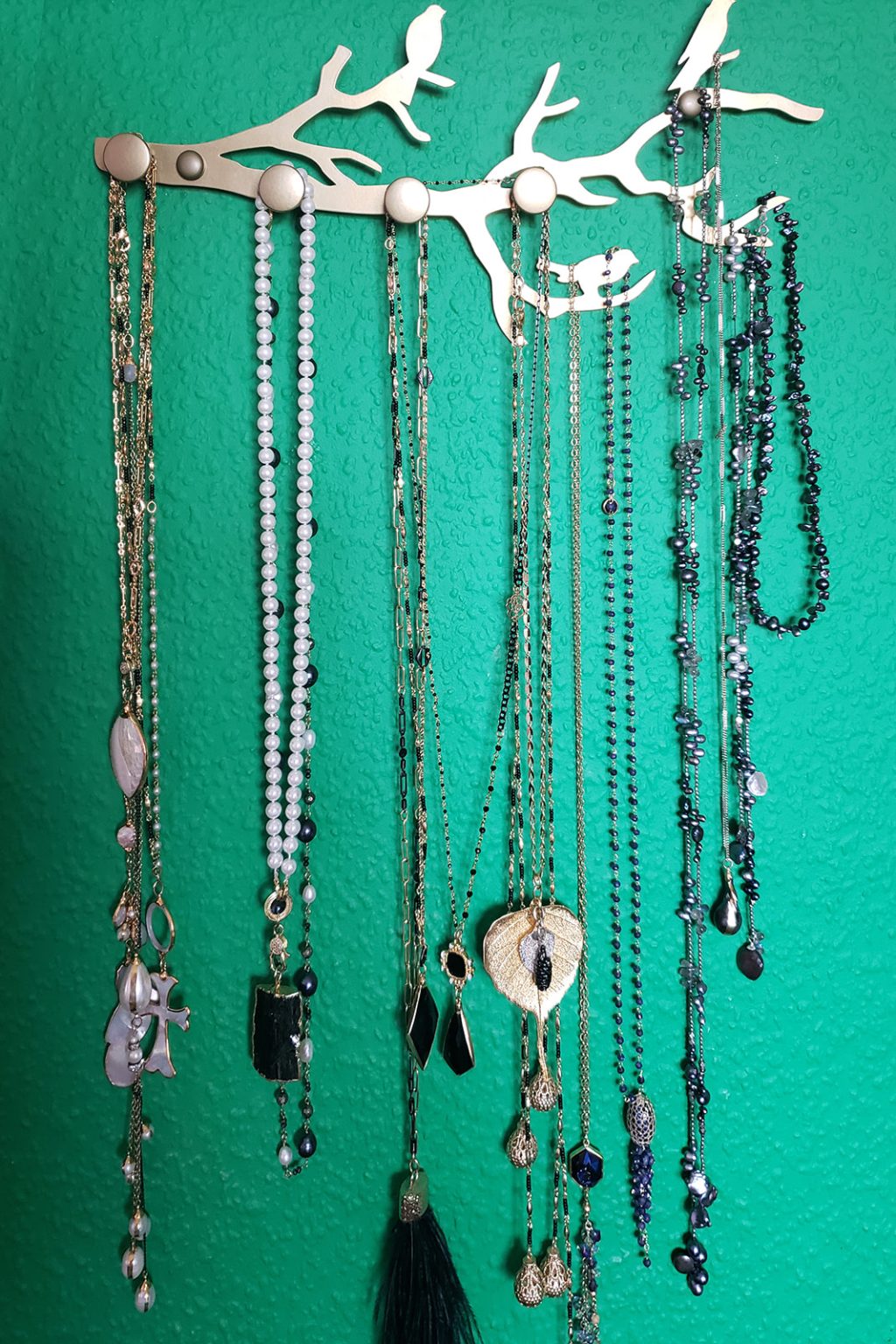 Wieszak metalowy ścienny Gałąź WIE112 40 cm - obrazek 3