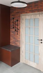 Wieszak metalowy na ścianę loftowy WIE125 80 cm - obrazek 2