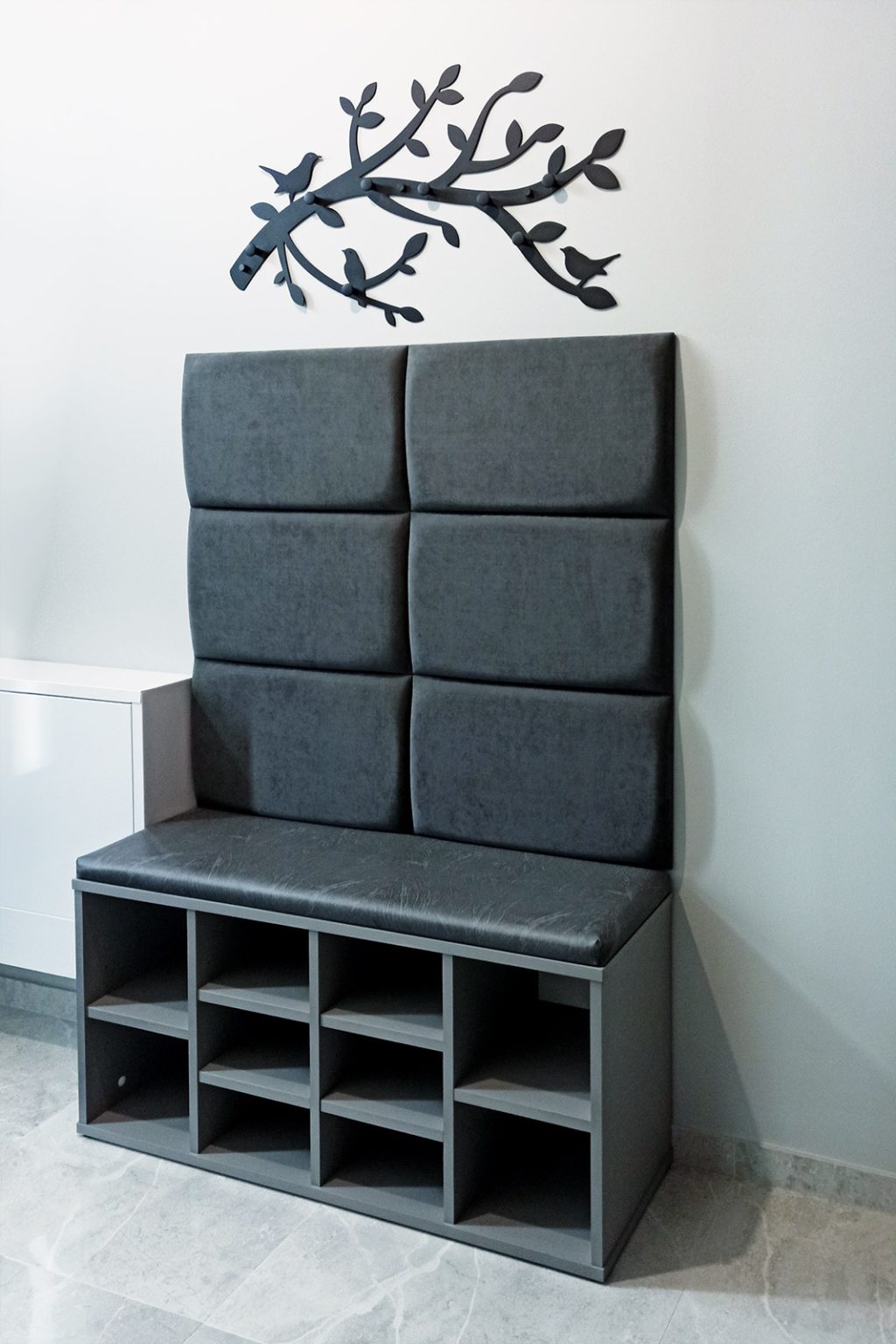 Wieszak ścienny metalowy SŁOWIK WIE162 80 cm - obrazek 3