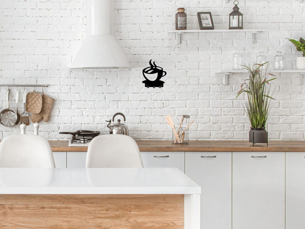 Wieszak metalowy do kuchni Filiżanka 20 cm - obrazek 3