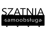 Krótki wieszak metalowy Szatnia samoobsługa 40 cm