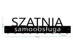 Wieszak metalowy Szatnia samoobsługa 90 cm - obrazek 2