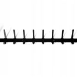 Wieszak metalowy na ubrania prosty 100 cm