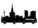 Wieszak na ubrania miasto Warszawa 30 cm