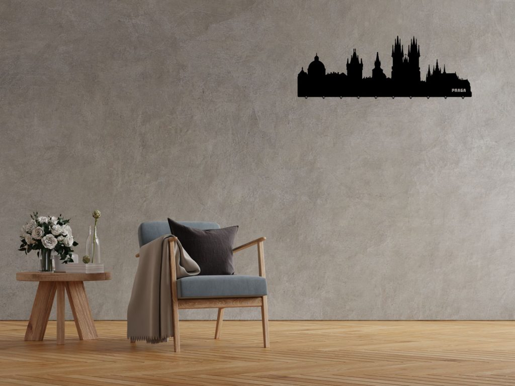 Wieszak do przedpokoju na ścianę Praga 100 cm - obrazek 3