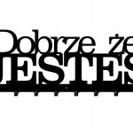 Wieszak Dobrze że jesteś WIE147 80 cm