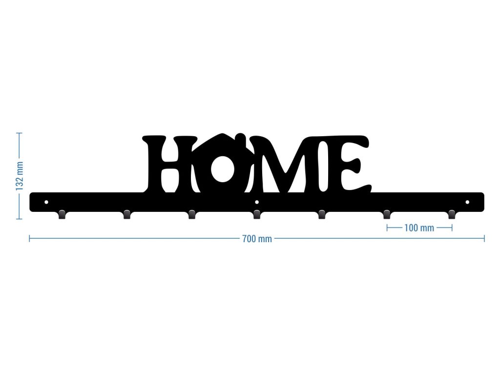 Wieszak do przedpokoju Home 70 cm - obrazek 3