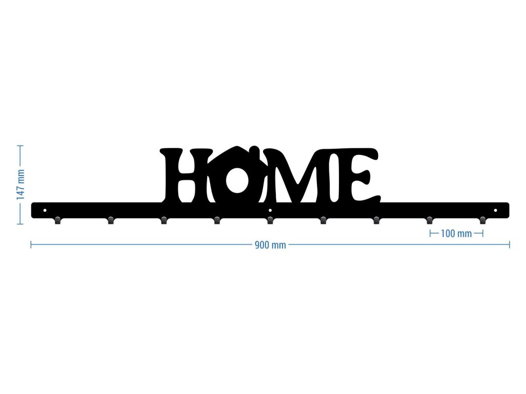 Wieszak do przedpokoju Home 90 cm - obrazek 3