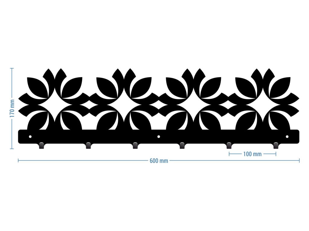 Wieszak do przedpokoju Marokański II 60 cm - obrazek 2