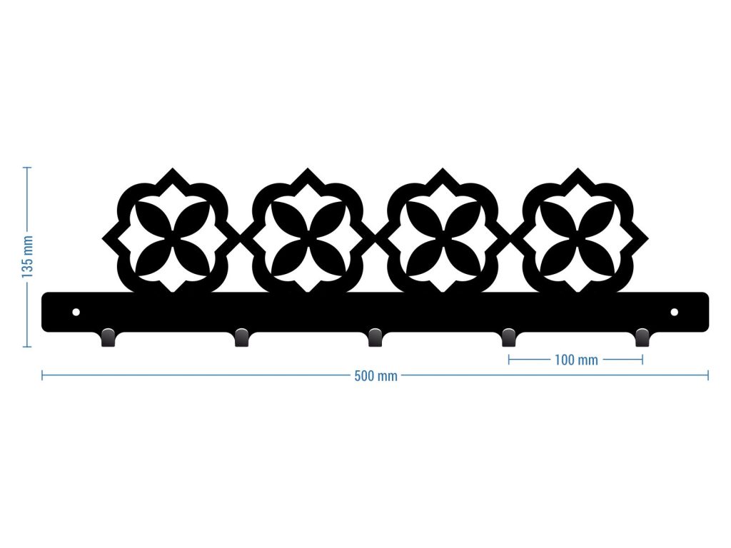 Wieszak do przedpokoju Marokański III 50 cm - obrazek 3