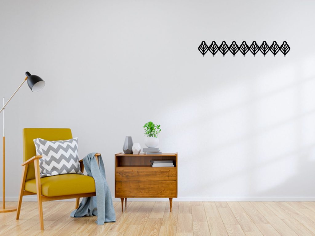 Wieszak metalowy Ażurowy 90 cm - obrazek 3