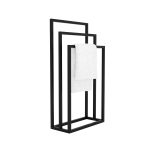 Wieszak na ręczniki stojący potrójny S