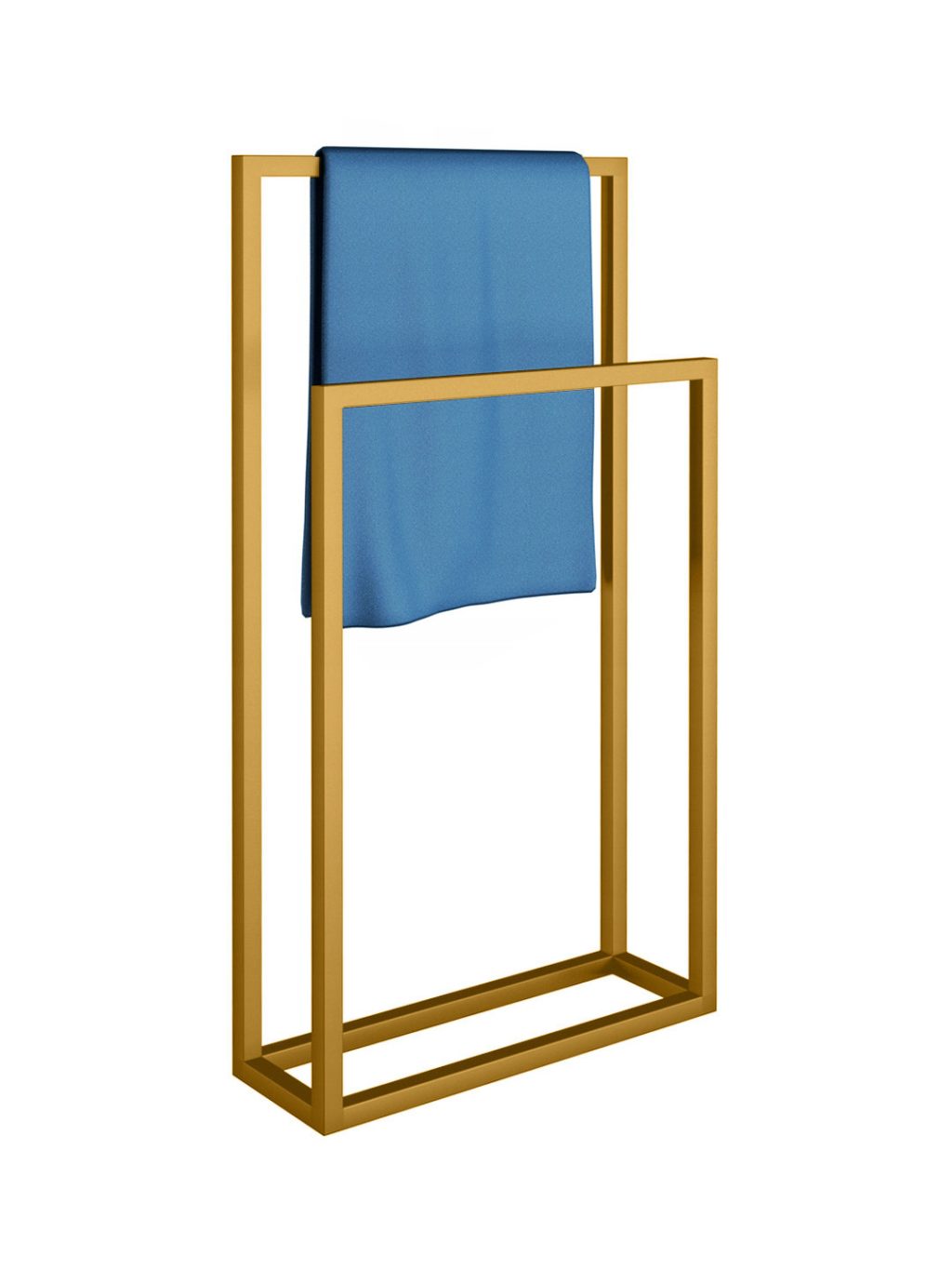 Wieszak na ręczniki stojący metalowy B S - obrazek 5