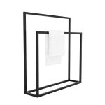 Wieszak na ręczniki stojący metalowy B L