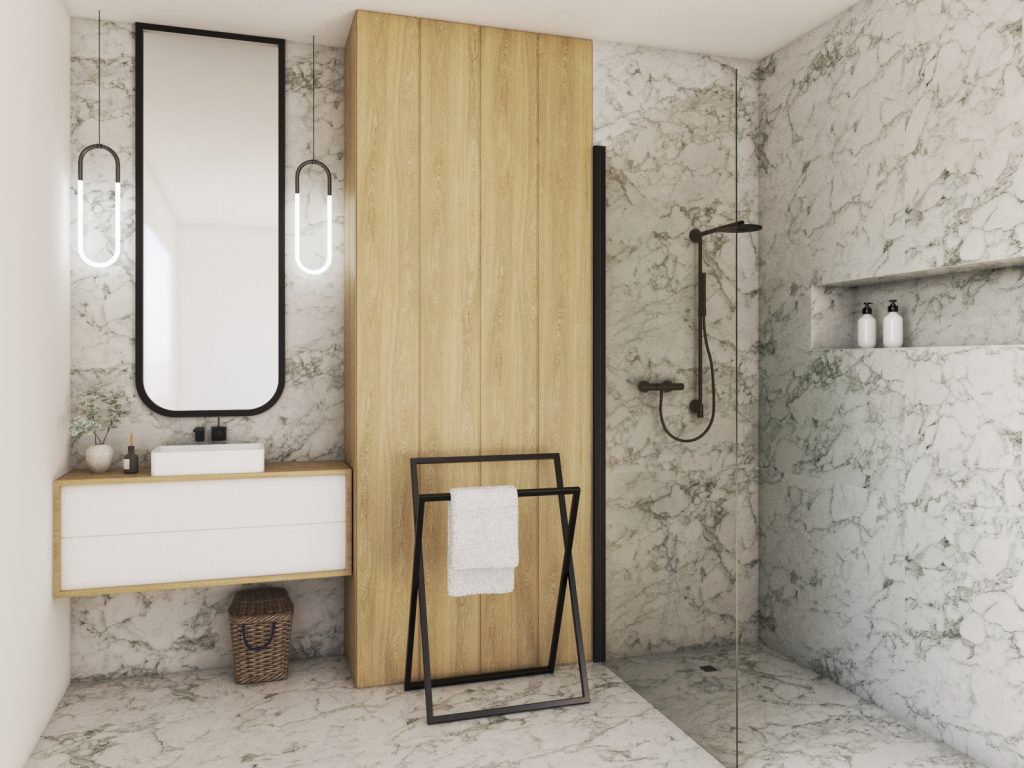 Wieszak na ręczniki stojący Verso M - obrazek 3