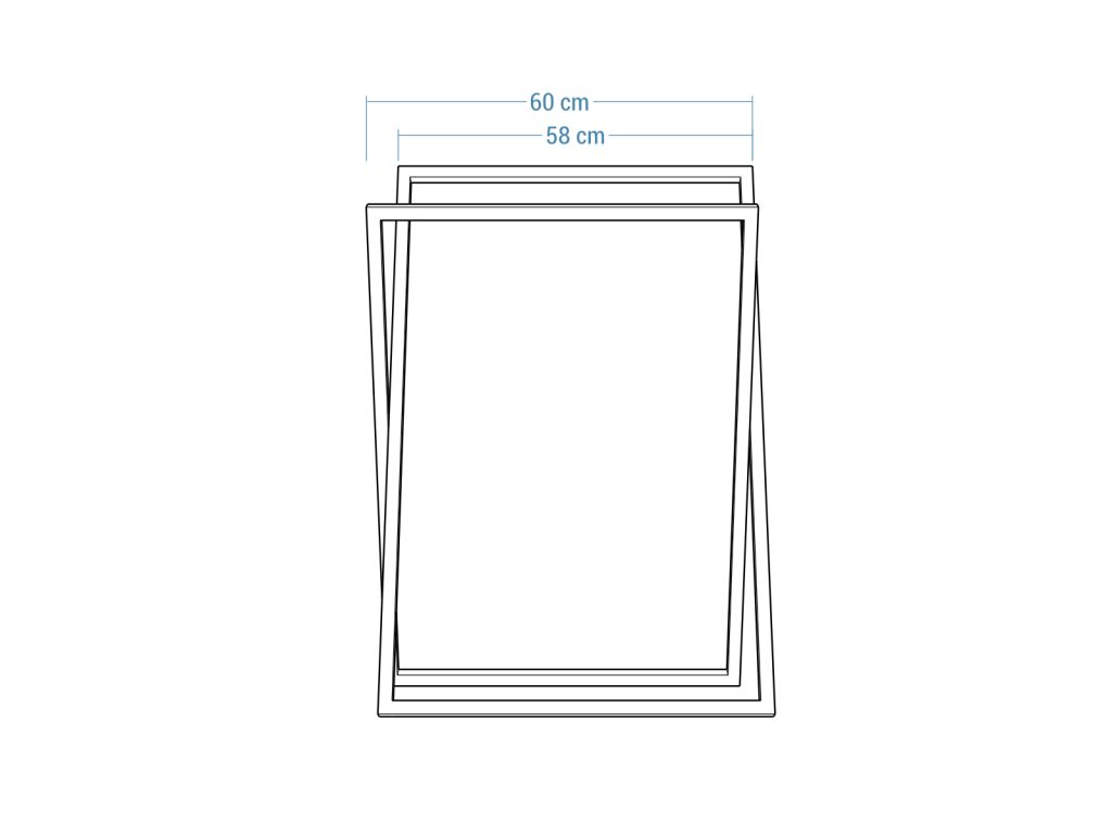 Wieszak na ręczniki stojący Verso M - obrazek 5