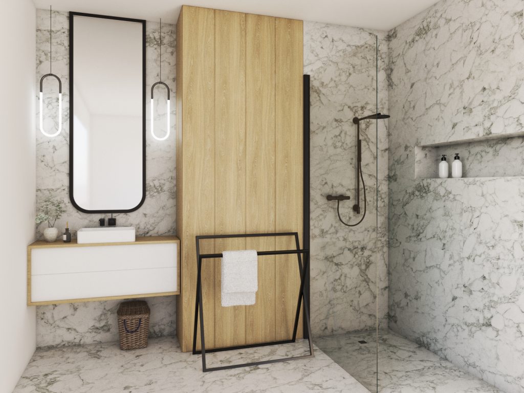 Wieszak na ręczniki stojący Verso L - obrazek 3