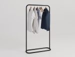 Wieszak na ubrania stojący Minimal 80 cm - obrazek 2