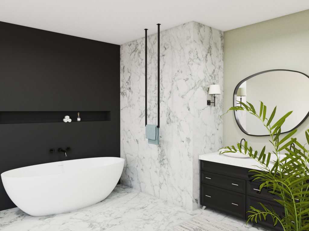 Wieszak sufitowy pojedynczy Long XS - obrazek 3