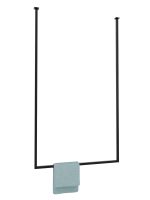 Wieszak na ręczniki sufitowy Long pojedynczy L