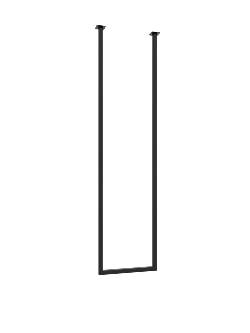 Wieszak na ręczniki sufitowy metalowy pojedynczy XS - obrazek 2