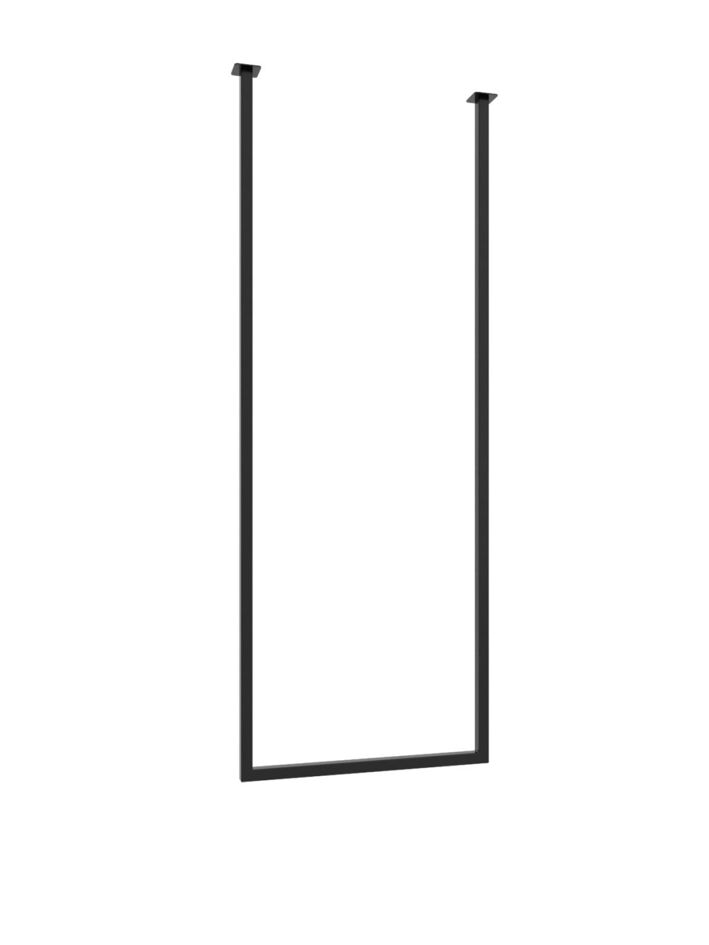 Wieszak na ręczniki sufitowy metalowy pojedynczy S - obrazek 2