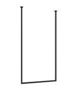 Wieszak na ręczniki sufitowy metalowy pojedynczy M - obrazek 2