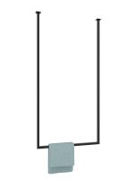 Wieszak na ręczniki sufitowy metalowy pojedynczy M