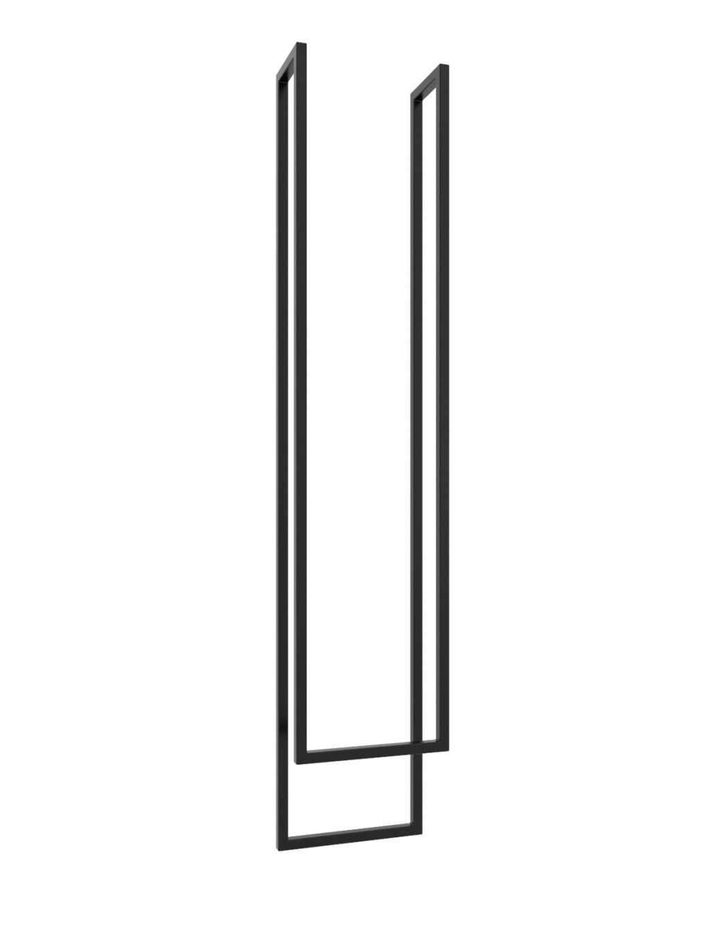 Wieszak na ręczniki sufitowy Long podwójny XS - obrazek 2