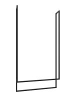 Wieszak na ręczniki sufitowy Long podwójny L - obrazek 2