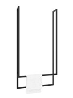 Wieszak na ręczniki sufitowy metalowy podwójny M