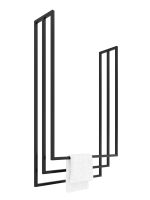 Wieszak na ręczniki sufitowy potrójny L