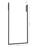 Wieszak na ręczniki pojedynczy ścienny  M - obrazek 4