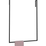 Wieszak na ręczniki pojedynczy ścienny  L