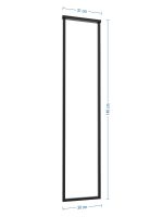 Wieszak sufitowy pojedynczy Long do karton-gipsu XS - obrazek 4