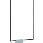 Wieszak sufitowy pojedynczy Long do karton-gipsu L