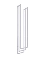 Wieszak na ręczniki sufitowy potrójny Long stal nierdzewna chrom XS - obrazek 2