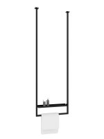 Wieszak na ręczniki sufitowy Long z półką S