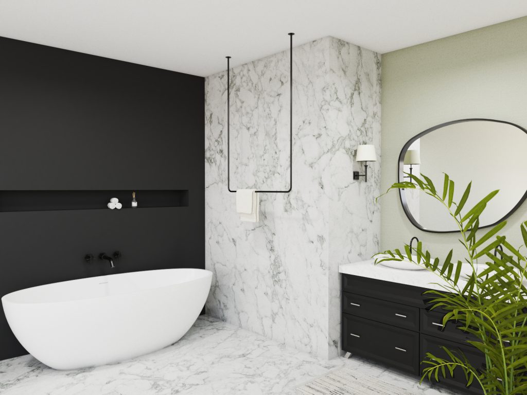 Wieszak sufitowy pojedynczy Tube L - obrazek 3