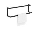 Wieszak na ręczniki ścienny podwójny M