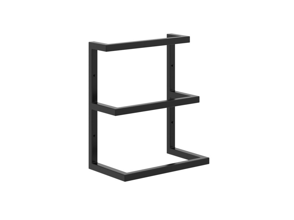 Wieszak na ręczniki ścienny potrójny XS - obrazek 2